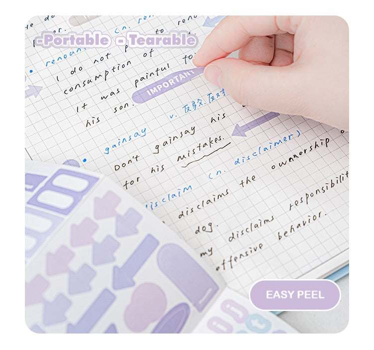 60 Sheets/box Label Sticker