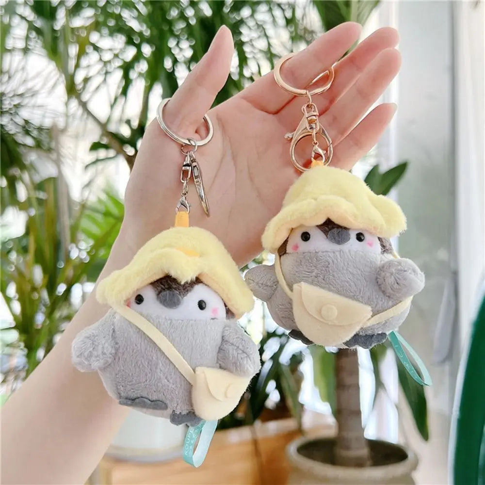 Keychain Pendant-Penguin Plush