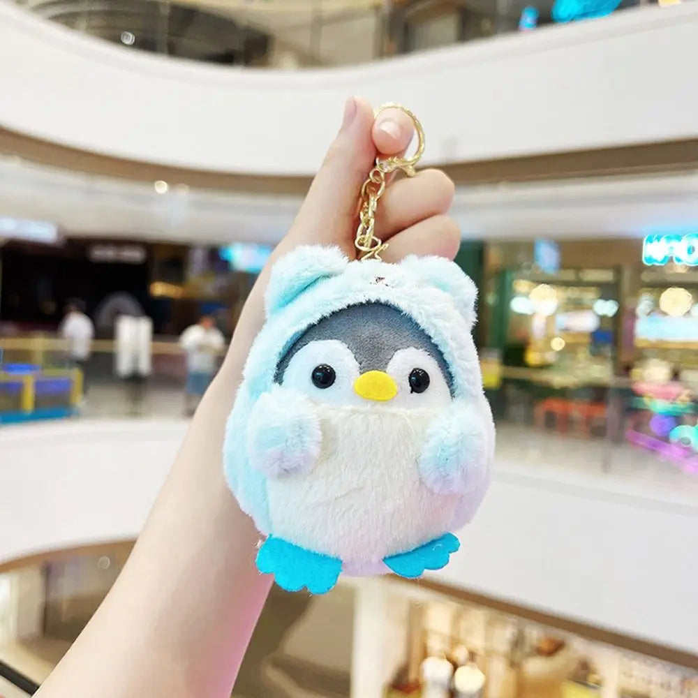 Keychain Pendant-Penguin Plush